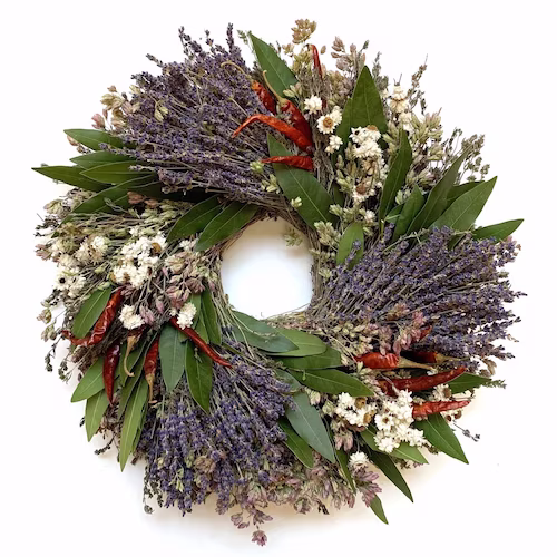 Lavender Herb Wreath
